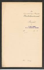 k.k. naturhistorisches Hofmuseum, Intendanzakten 1885-1896 (Hauer), Aktenzahl Z.70.d/1891, Seite 4